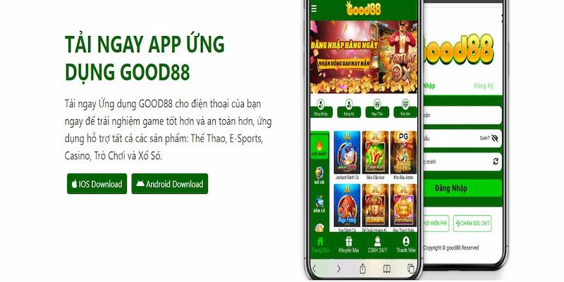 Hướng dẫn tải app Good88 cực đơn giản về điện thoại di động